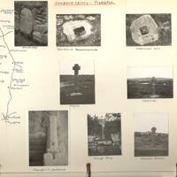 A page from an album on Dartmoor: a selection of photographs taken between Sampford Spiney to Plympt
