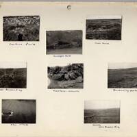 Page 78 of J.H.Boddy's album of Dartmoor photographs of crosses, beehive huts, etc.