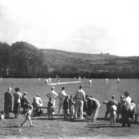Playing Cricket at Manaton