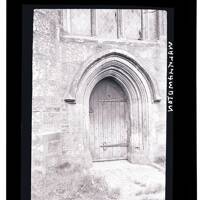West door of Walkhampton church