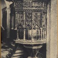 Pulpit, Holne Church