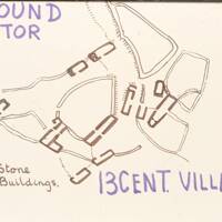 Houndtor village diagram