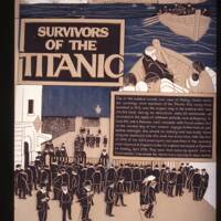 Titanic Plaque at Plymouth wharf