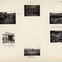 Page 40 of J.H.Boddy's album of Dartmoor photographs of crosses, beehive huts, etc.