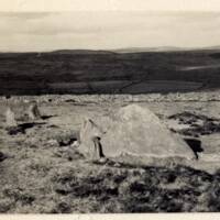 Stone circle at Down Ridge
