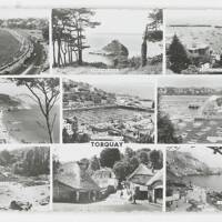 Torquay - postcard - 9 views 