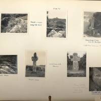 A page from an album on Dartmoor: Photographs taken along the Abbots Way