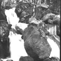 Becky Falls photographed in about 1940.