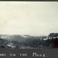 Snow on the moor