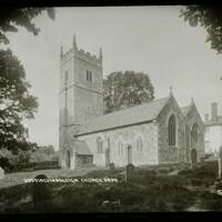 The churchyard and Church of St Michael, Doddiscombsleigh