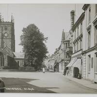 Tavistock  - square and church