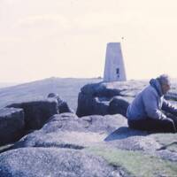 Trig point on Yes Tor