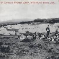 WHITCHURCH DOWN MILITIA CAMP 1909