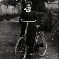 First District Nurse in parish, Nurse Rowe,about 1912
