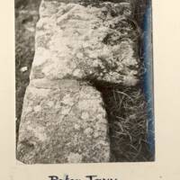 The re-use of a socket stone at Peter Tavy