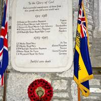 Widecombe St. Pancras  Church War Memorial colour DSC4912.JPG