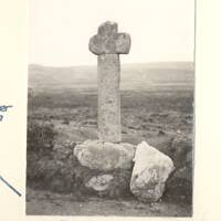 Stone cross at Blackaton (Roman's Cross)