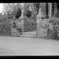 Lew Trenchard churchyard gate