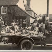 Lydford carnival - celebrating the 1935 Silver jubilee 