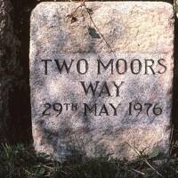 Two Moors Way stone