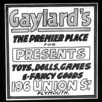 Publicity for Gaylards of Plymouth