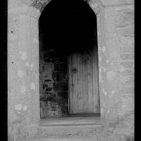 Main door, Brent tor church
