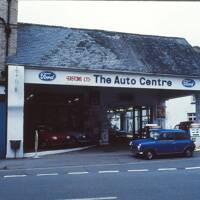 Car garage in Bovey Tracey, Newton Abbot.