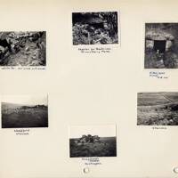Page 39 of J.H.Boddy's album of Dartmoor photographs of crosses, beehive huts, etc.