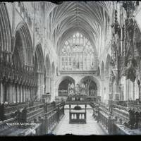 Cathedral, interior, Exeter