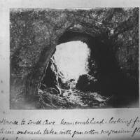 Interior of cave at Deancombe Head