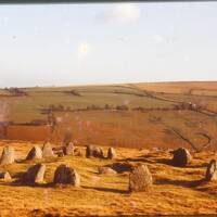 Nine Maidens stone circle, near Belstone