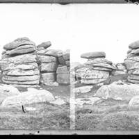 Stereoscopic view of Tor and Loganstone