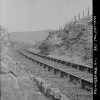 The Princetown Railway curve at Yestor Bottom
