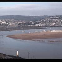 Mouth of the river Teign and Teignmouth