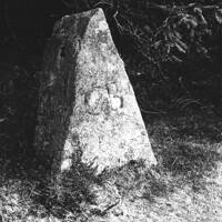Cator Boundary stone, Manaton.