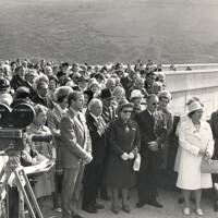 Formal opening of the Meldon Reservoir on 22nd September, 1972