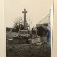 A cross in Mary Tavy churchyard