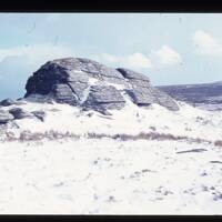Steeperton Tor in the snow