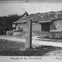 Menhir at Lew Trenchard.