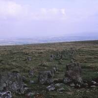 Triple stone row, Cawsand