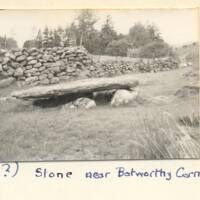 Batworthy corner stone