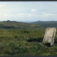 25/46 Marke stone Cut Hill to Fur Tor and  Hare Tor 18/8/1991