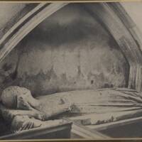 Effigy to a member of the Dinham Family, St. Michael's Chapel