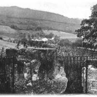 The Bishop's Stone at the Ancient Entrance to Lustleigh Village
