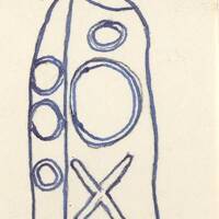 Drawing of the Bude Cross