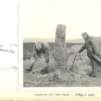 Looking for the head of a standing stone shaft