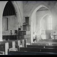 Church, interior, Branscombe