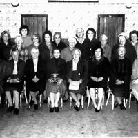 Manaton Women's Institute Members at the Old Parish Hall