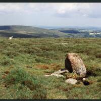 20/34 Boundary stone! Old Hill 20/6/1991