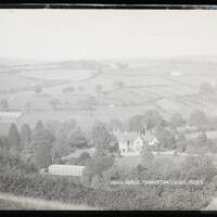 Cann House (aerial view), Tamerton Foliot